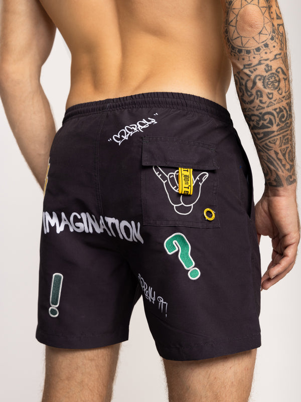 SWIMWEAR Black / XXL