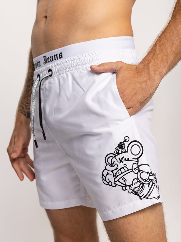 SWIMWEAR White / XXL
