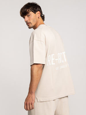 FASHION SET TOP Beige / XXL