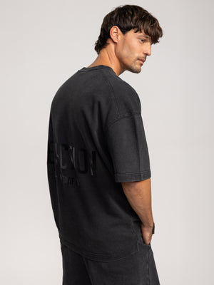FASHION SET TOP Black Gray / XXL
