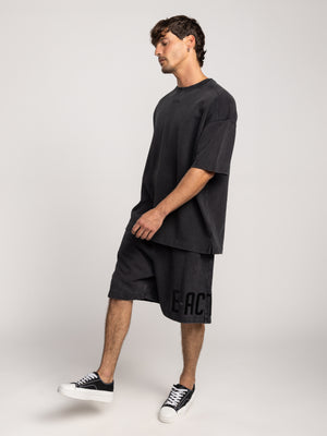 FASHION SET TOP Black Gray / XXL