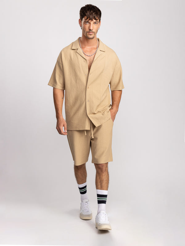 SET BOTTOM RESORT Beige / XXL