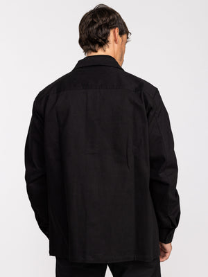OVER SHIRT JACKET Black / XXL
