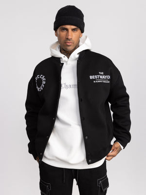BOMBER JACKET Black / XXL