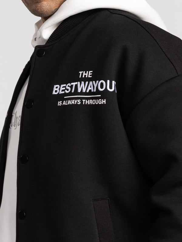 BOMBER JACKET Black / XXL