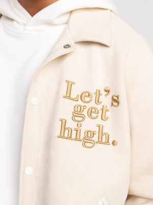 BOMBER JACKET Cream / XXL