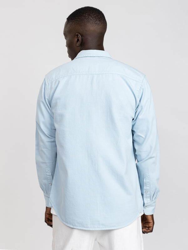 OVER SHIRT JACKET Light Blue / XXL