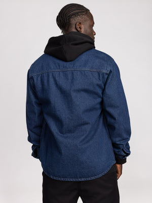 OVER SHIRT JACKET Blue / XXL