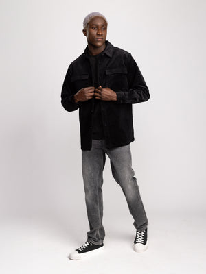 OVER SHIRT JACKET Black / XXL