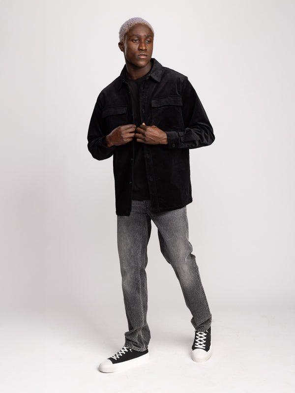 OVER SHIRT JACKET Black / XXL