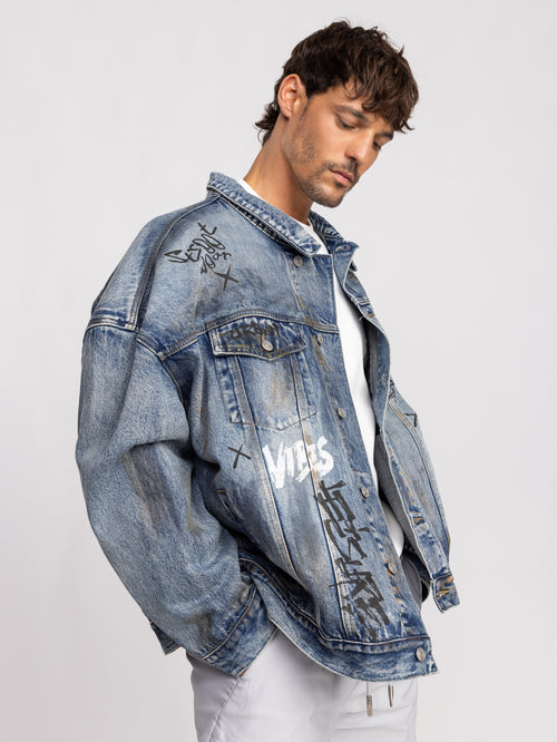 JEANS JACKETS Blue / XXL