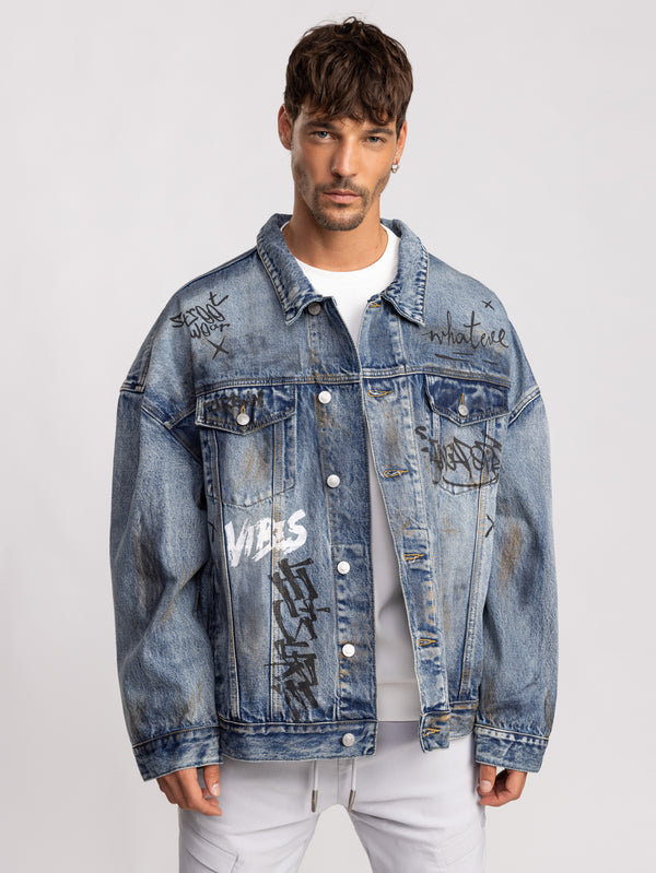 JEANS JACKETS Blue / XXL