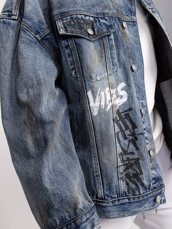JEANS JACKETS Blue / XXL
