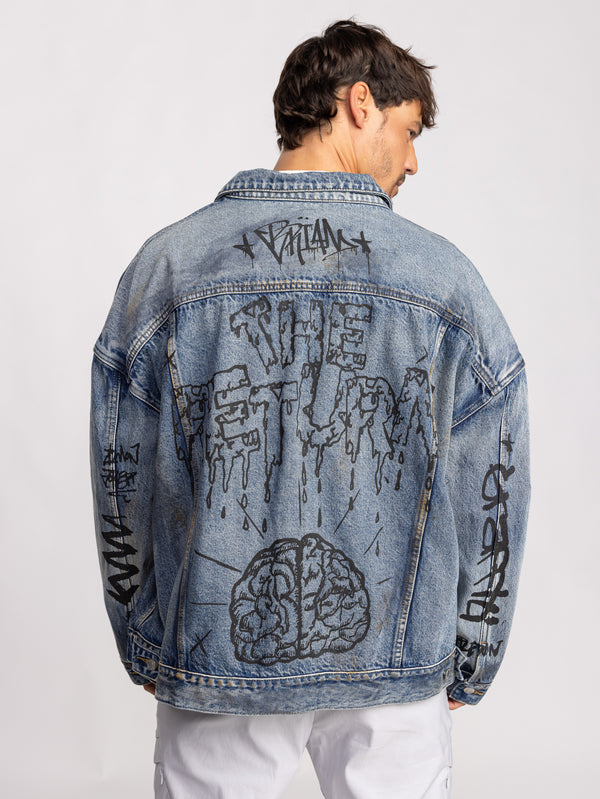 JEANS JACKETS Blue / XXL