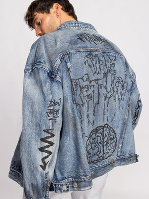 JEANS JACKETS Blue / XXL