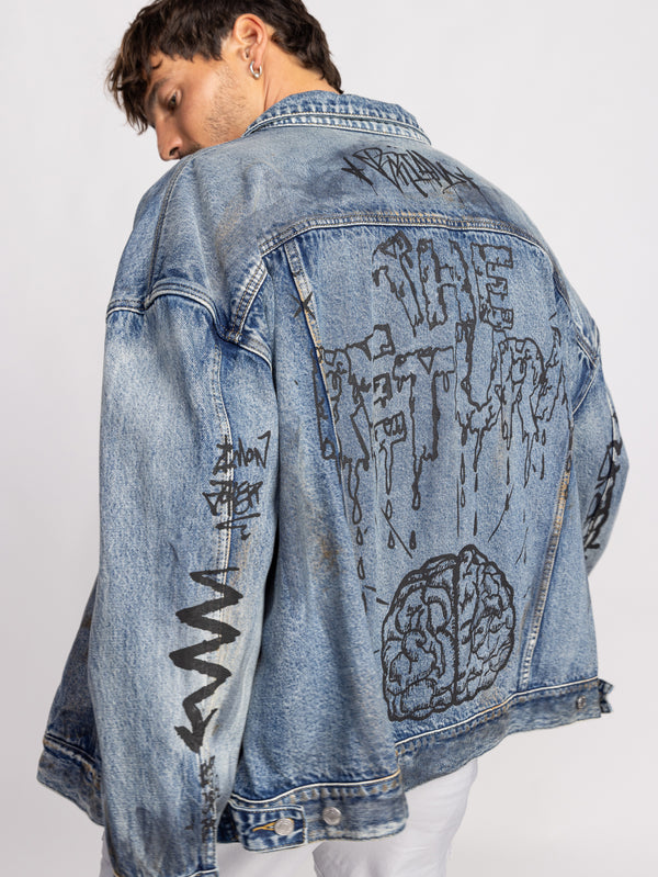 JEANS JACKETS Blue / XXL