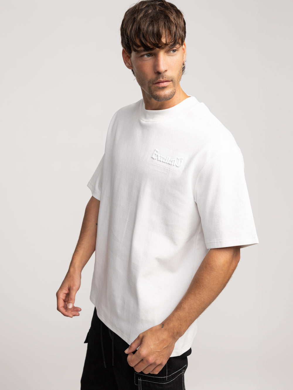 T-SHIRT OVER SIZE White / XXS