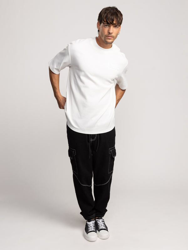 T-SHIRT OVER SIZE White / XXS
