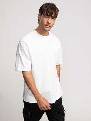 T-SHIRT OVER SIZE White / XXS