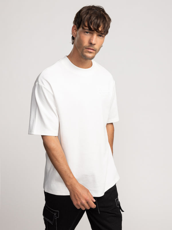 T-SHIRT OVER SIZE White / XXS
