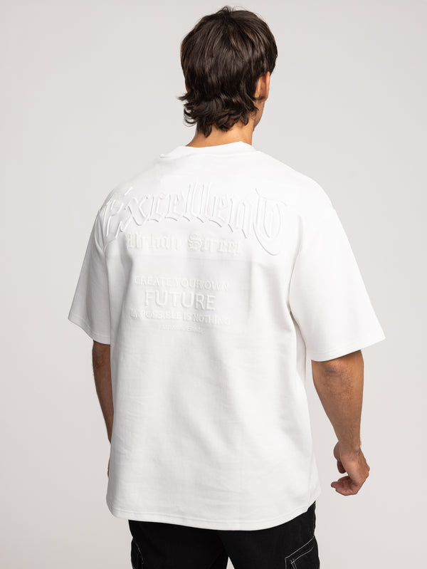T-SHIRT OVER SIZE White / XXS