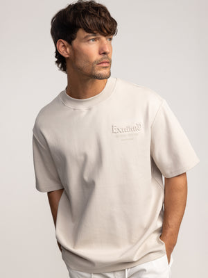 T-SHIRT OVER SIZE Beige / XXS
