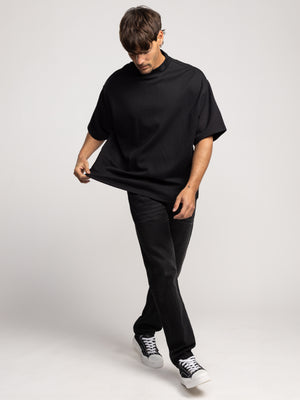 FASHION BASIC T-SHIRTS Black / XXS