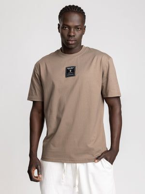 T-SHIRT OVER SIZE Brown / XXS