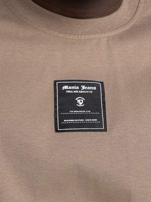 T-SHIRT OVER SIZE Brown / XXS