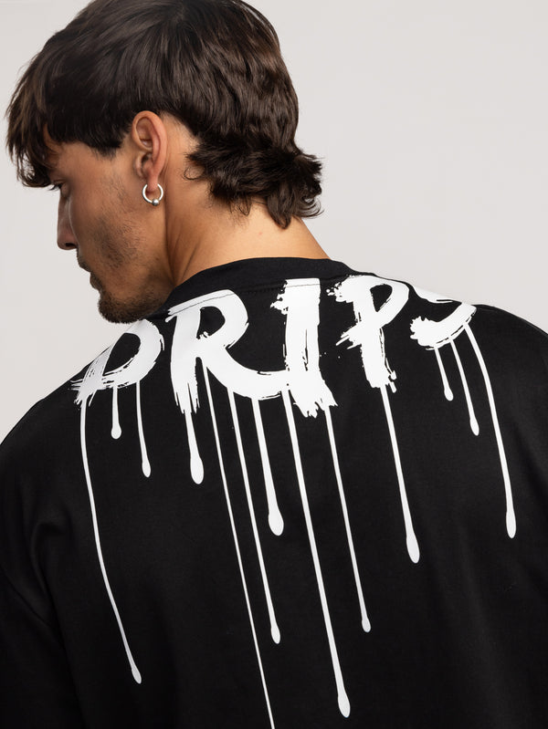 T-SHIRT OVER SIZE Black / XXS