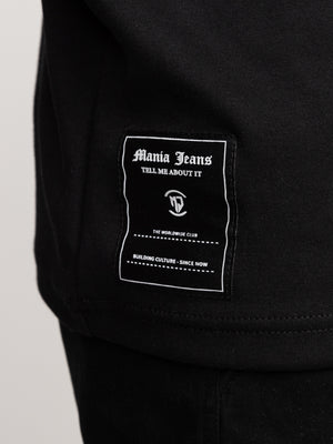 T-SHIRT OVER SIZE Black / XXS