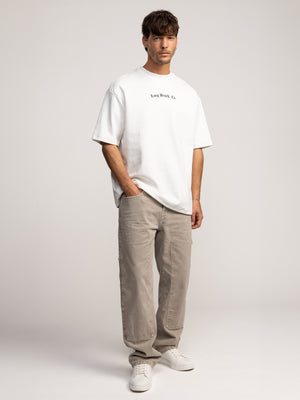 T-SHIRT OVER SIZE White / XXS