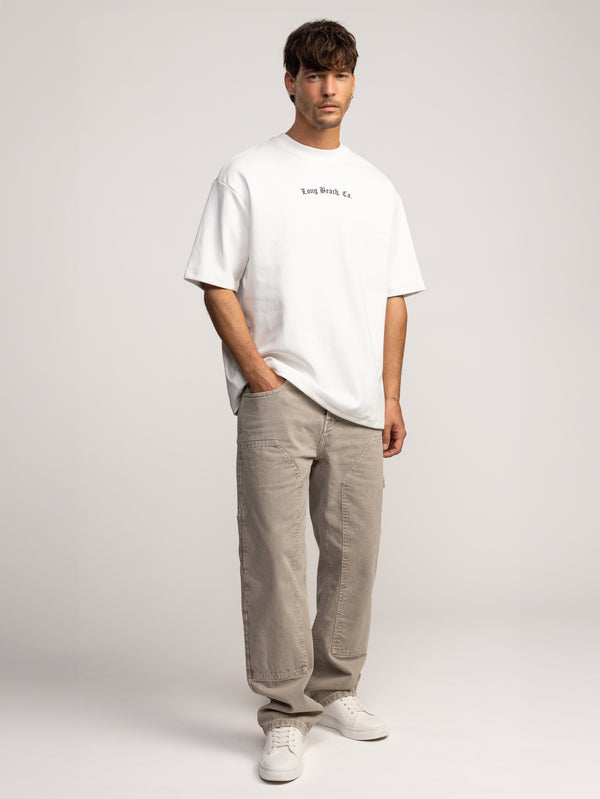 T-SHIRT OVER SIZE White / XXS