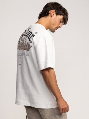 T-SHIRT OVER SIZE White / XXS