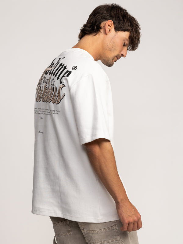 T-SHIRT OVER SIZE White / XXS