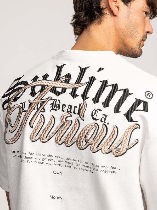 T-SHIRT OVER SIZE White / XXS