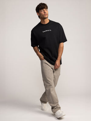 T-SHIRT OVER SIZE Black / XXS