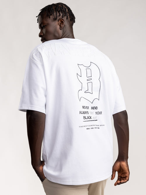 T-SHIRT OVER SIZE White / XL