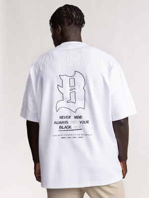 T-SHIRT OVER SIZE White / XL