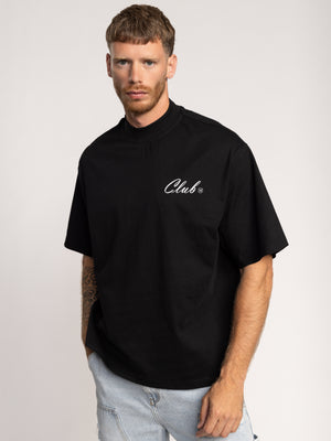 T-SHIRT OVER SIZE Black / XXS
