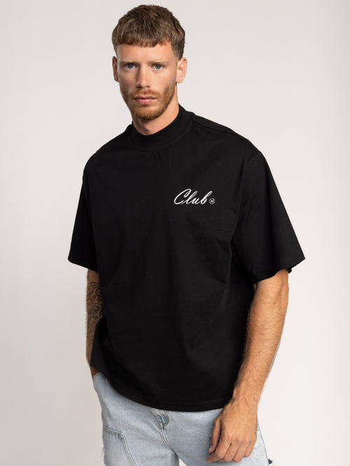 T-SHIRT OVER SIZE Black / XXS