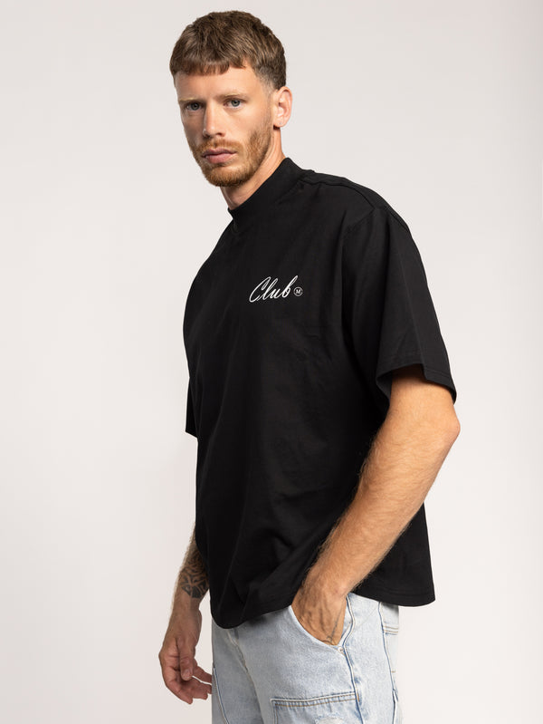 T-SHIRT OVER SIZE Black / XXS