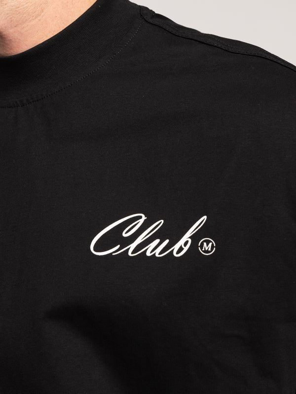 T-SHIRT OVER SIZE Black / XXS