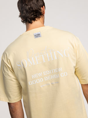 T-SHIRT OVER SIZE Yellow / XXS