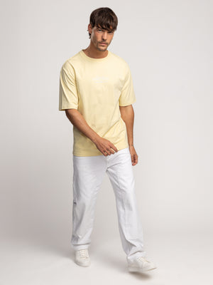 T-SHIRT OVER SIZE Yellow / XXS