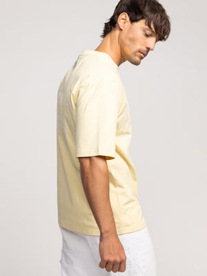 T-SHIRT OVER SIZE Yellow / XXS