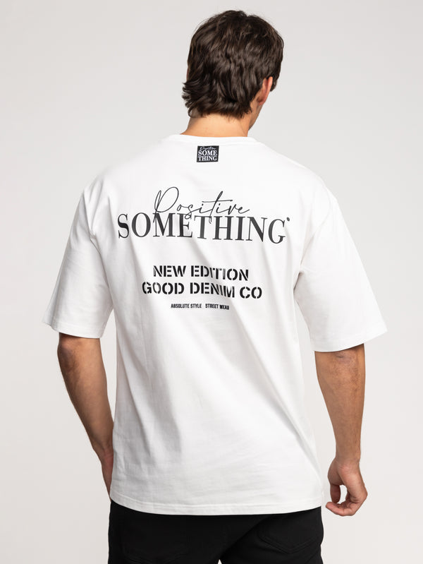 T-SHIRT OVER SIZE White / XXS