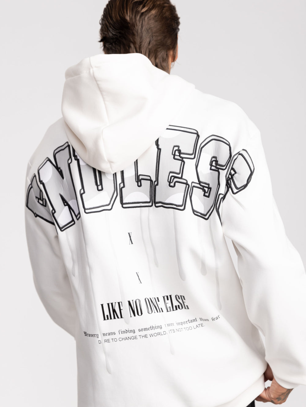 FASHION HOODIE White / XXL