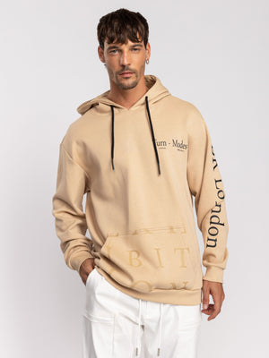 FASHION HOODIE Beige / XXL