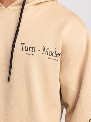 FASHION HOODIE Beige / XXL